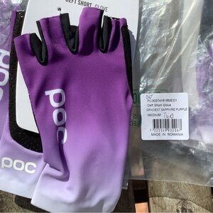POC Deft Gradient Sapphire Purple Cycling Gloves